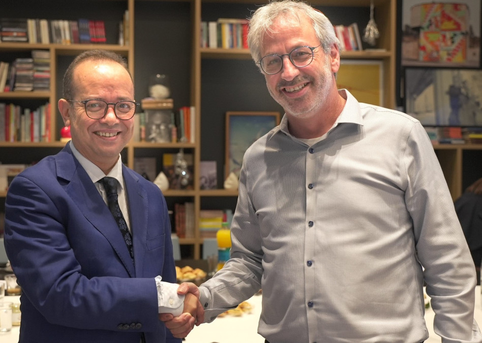  בני דרייפוס ומוחמד סולימאני (צילום: איל רפאלוב)