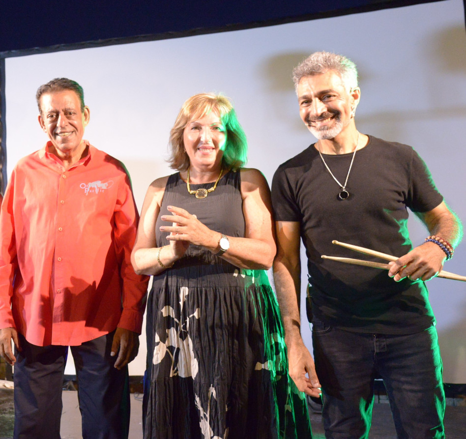 דורון רפאלי, אלה מולר ושימי תבורי (צילום: ליאת מנדל)