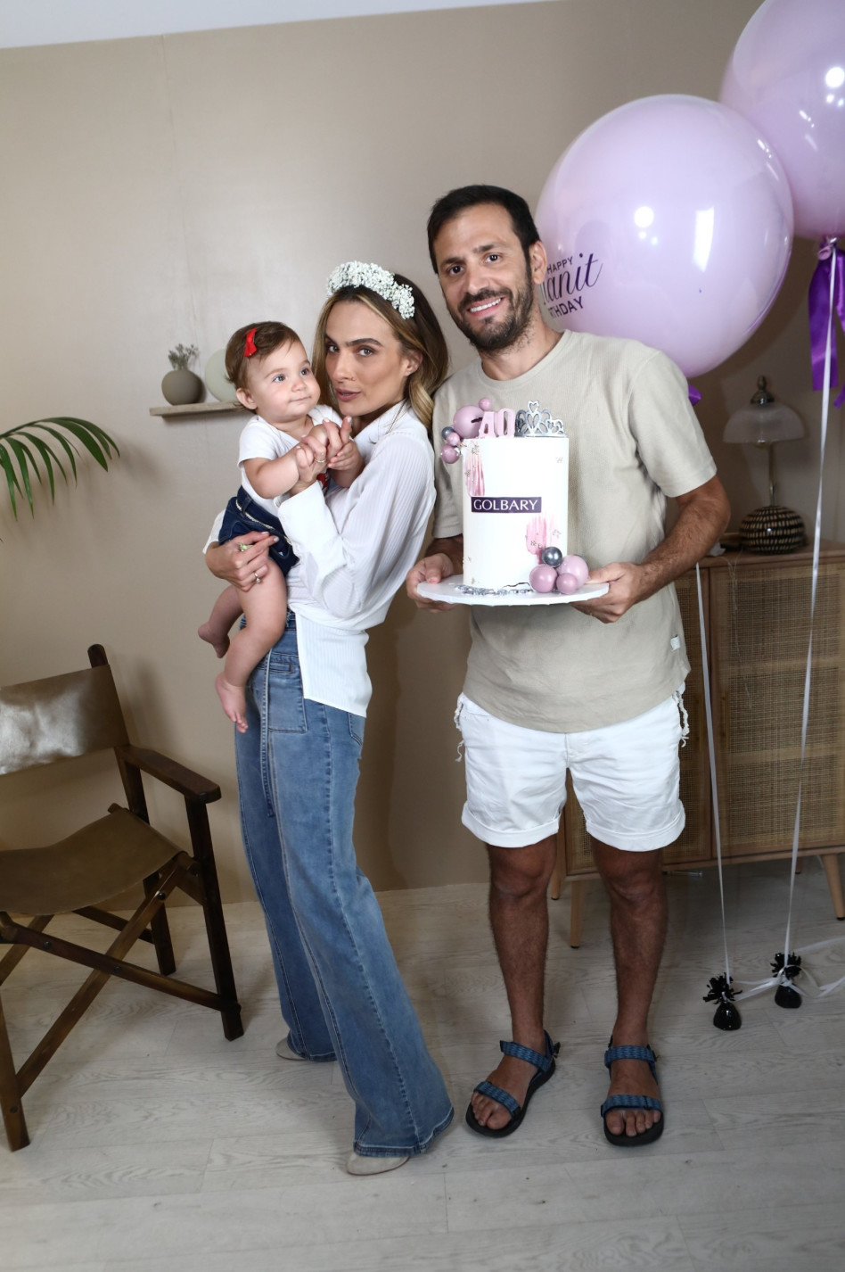 אלירז שדה, אילנית לוי, אריאה (צילום: אסף לב)