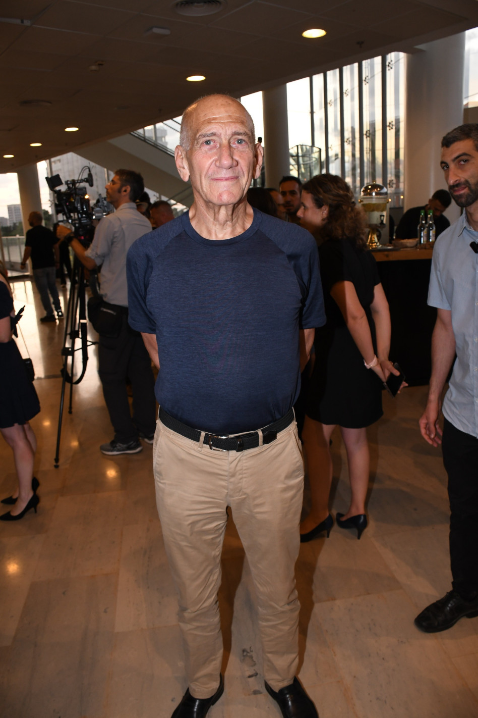 אהוד אולמרט (צילום: אביב חופי)