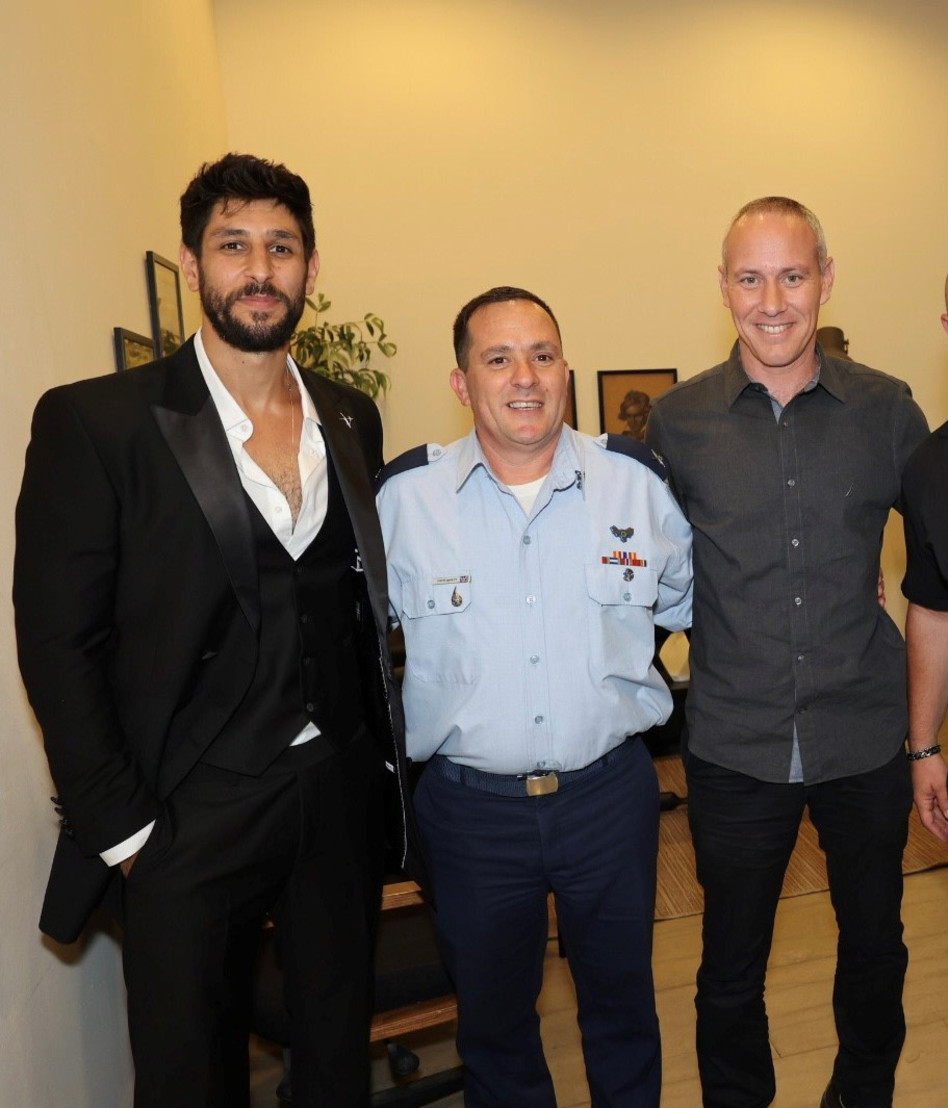 חילי טרופר, רן כוכב ועידן עמדי (צילום: רפי דלויה)