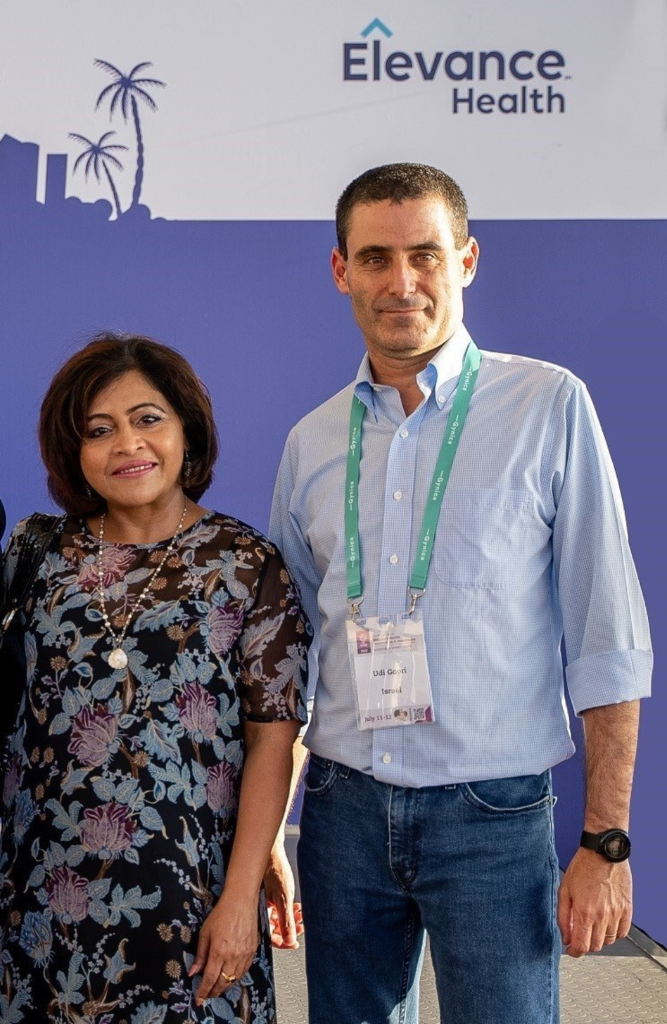  אודי גורי ורניטה דאס  (צילום: קטרינה סאבינה)