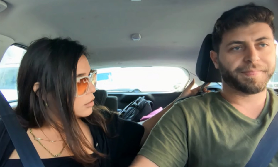 בן ומעין - מתוך ''חתונה ממבט ראשון'' (צילום: צילום מסך מתוך קשת 12)