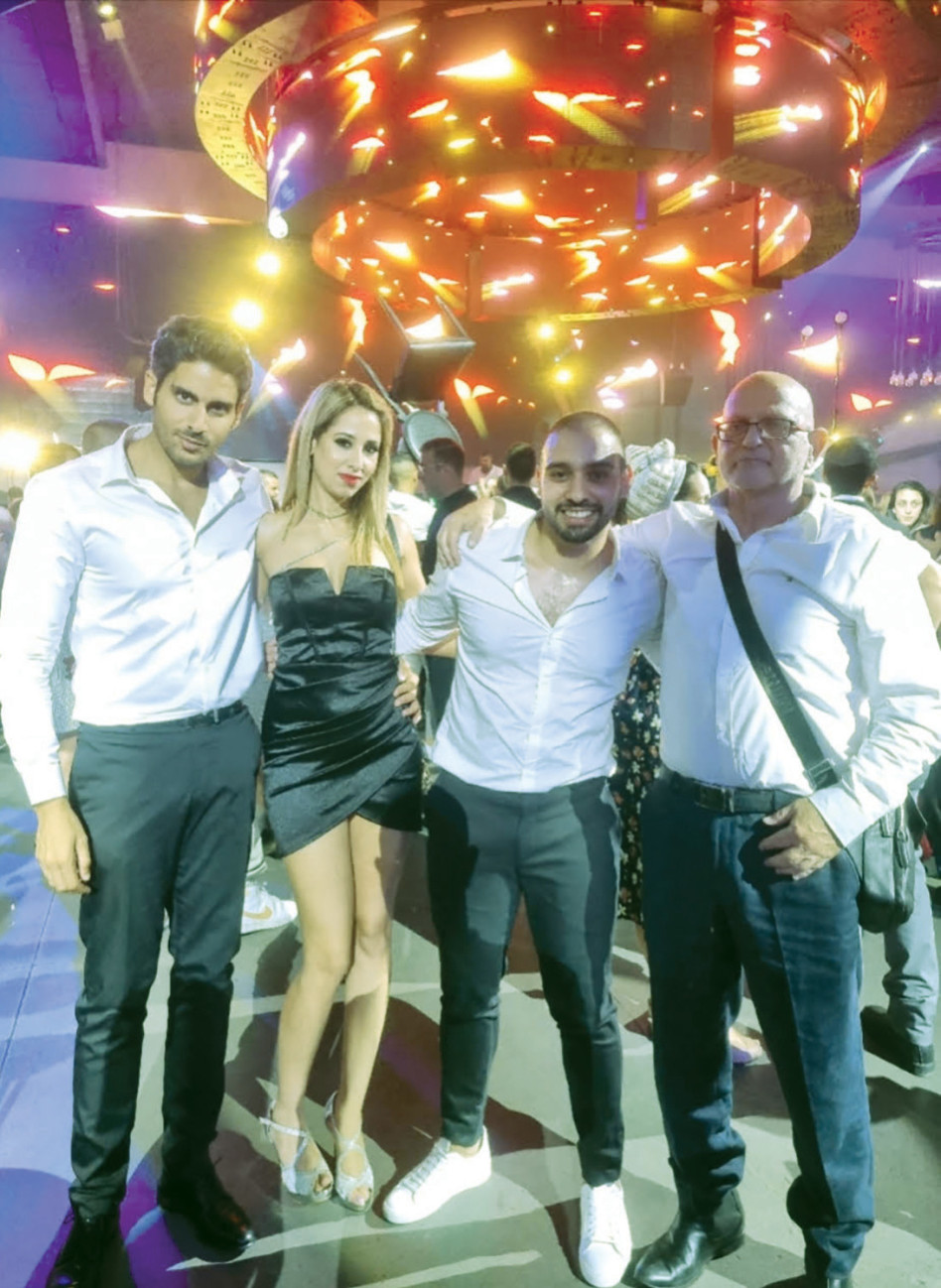 האורחים המכובדים בחתונה של אלאור אזריה (צילום: צילום פרטי)