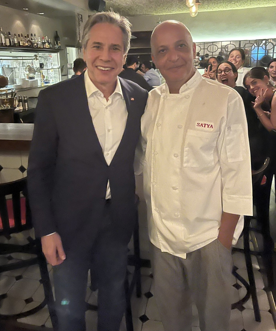 אילן גרוסי אנתוני בלינקן  (צילום: פרטי)