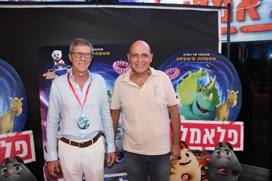 אלן גרינבלט ודוד פתאל (צילום: אביב חופי)