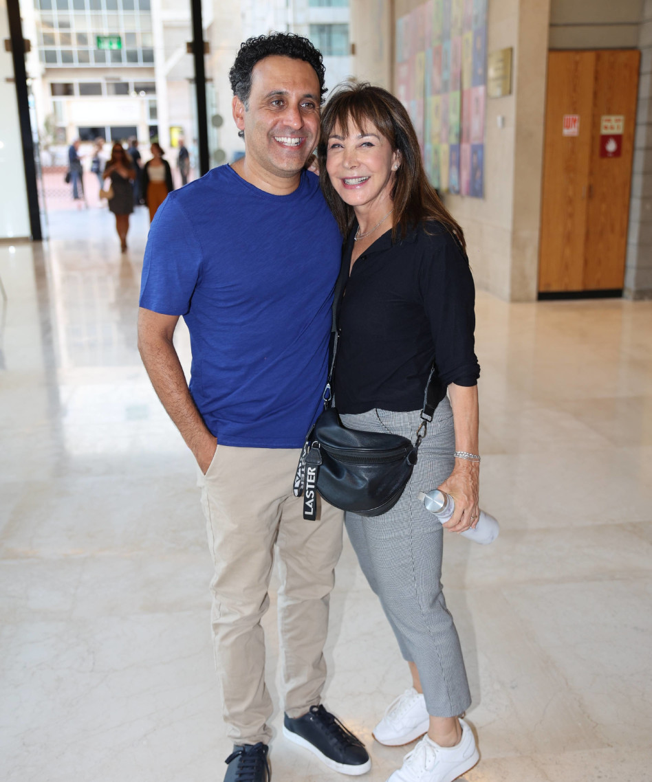 חני נחמיאס ויניב ביטון (צילום: אור גפן)