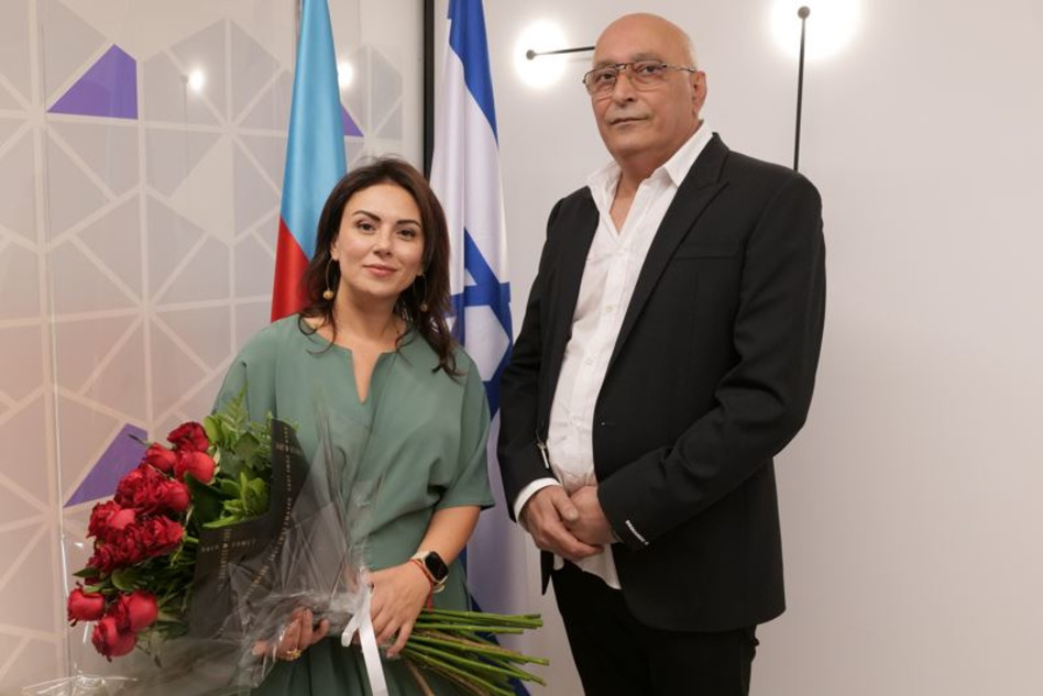 רמי מאיר, ג'מילה טאליבזדה  (צילום: דדי)