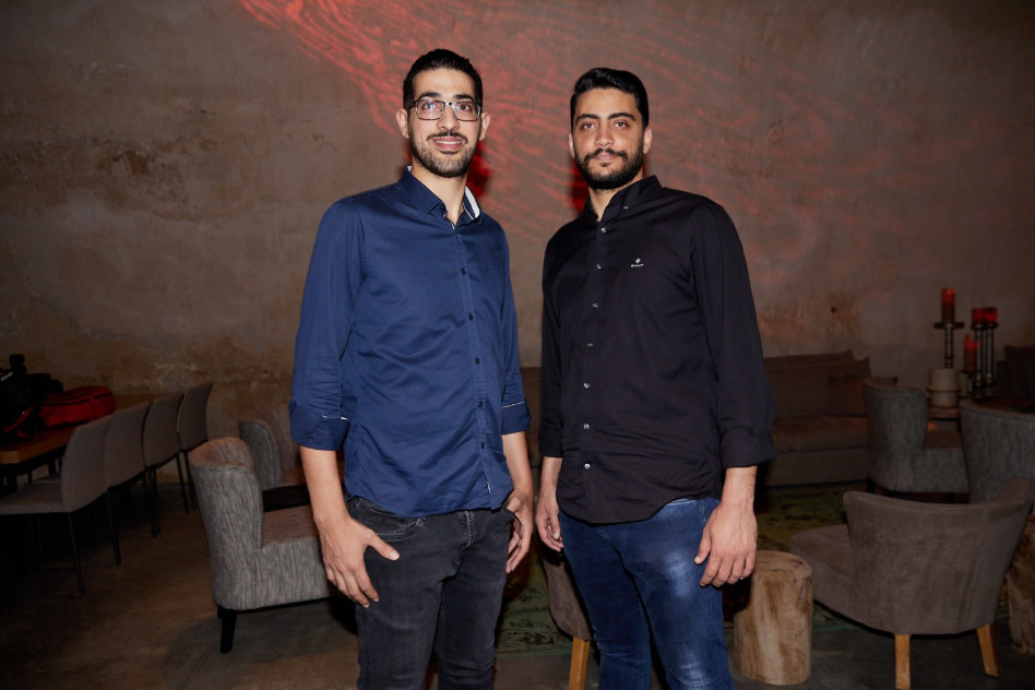 פואד אגבארייה וחסן עבאסי (צילום: שוקה כהן)