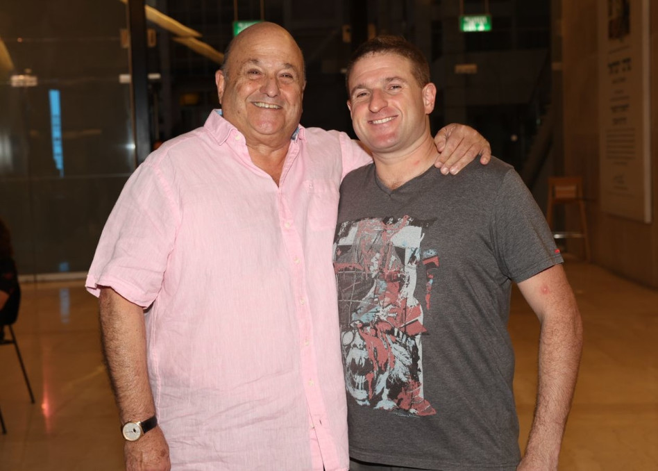 רן פורר ודוד פורר (צילום: רפי דלויה)