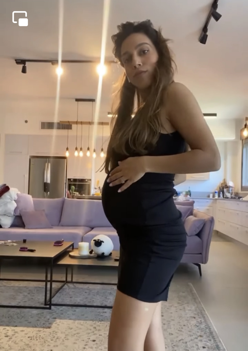 דניאל יפה חושפת היריון שני (צילום: צילום מסך פייסבוק)