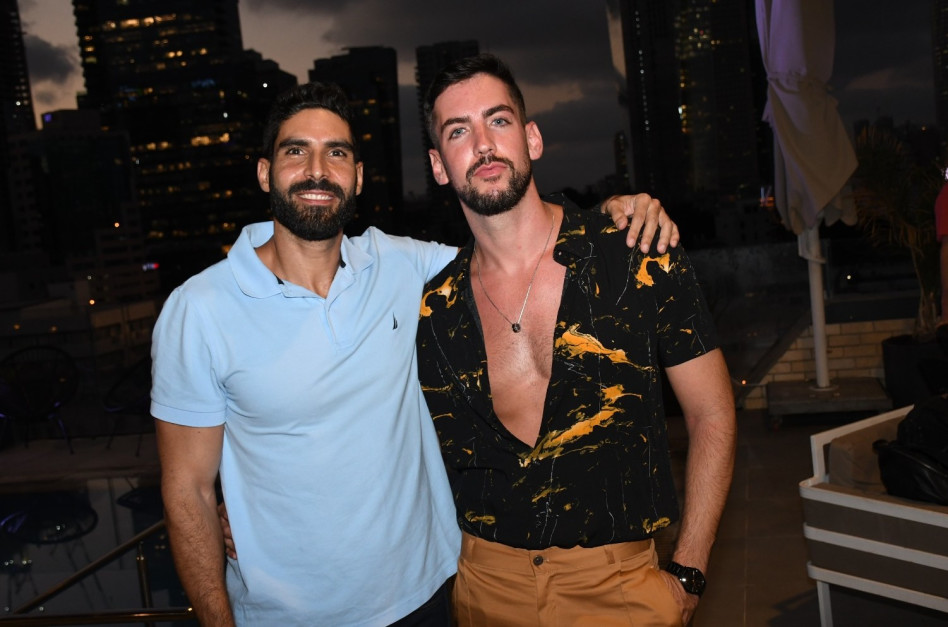 מתן וייס, גיא דלאל (צילום: אביב חופי)