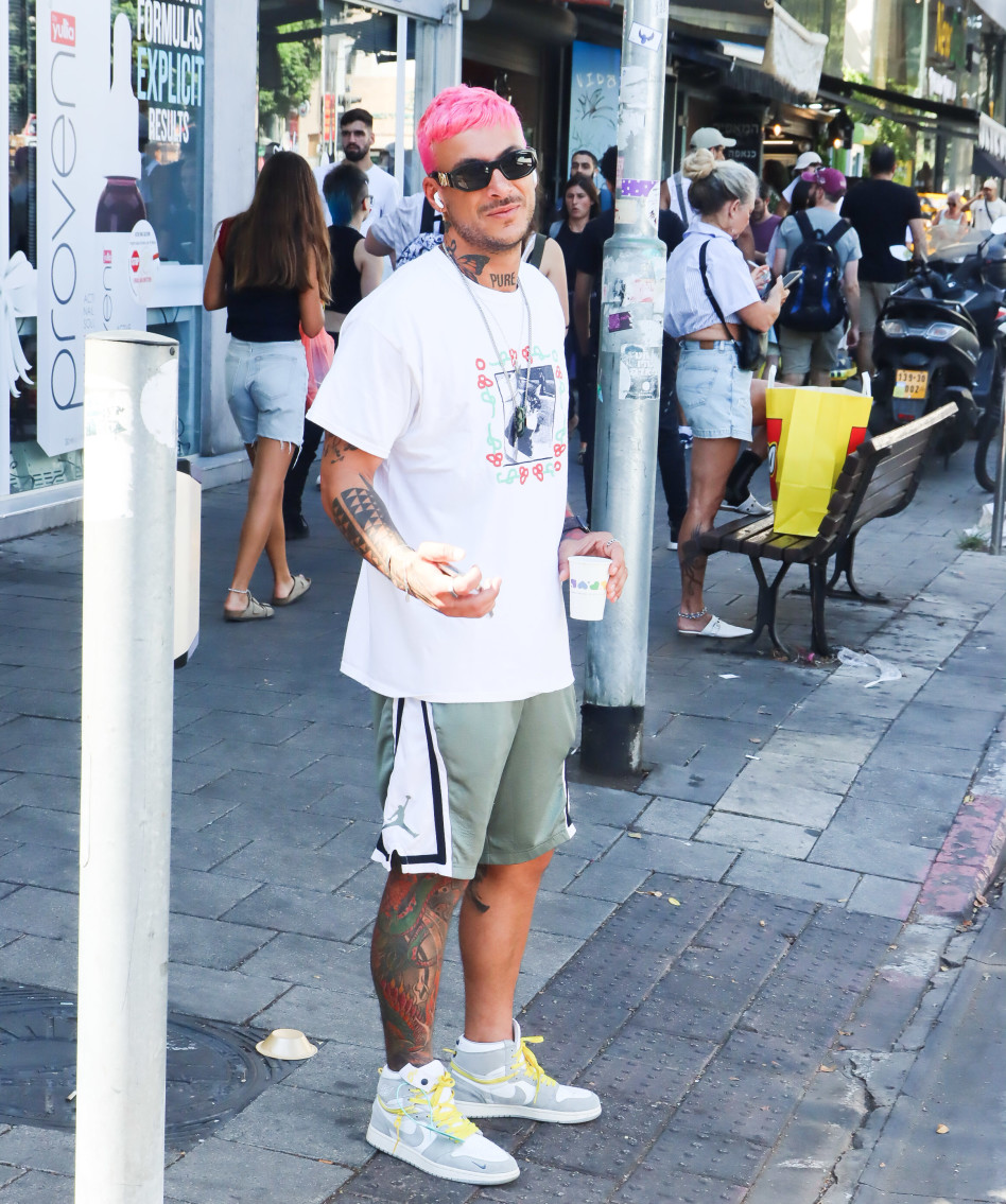 ג'וזי זירה עושה את תל אביב (צילום: ניר פקין)