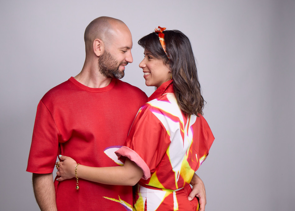 מאי שכטר, משה יחזקאל (צילום: עופר חג'יוב)