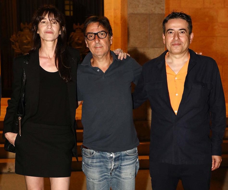  רוני מהדב-לוין, איוואן אטאל ושרלוט גינסבורג  (צילום: סיון פרג')