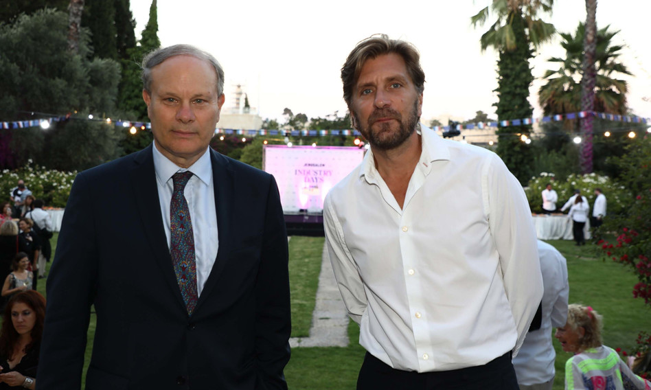 רובן אוסטלנד ורנה טרוקז (צילום: סיון פרג')