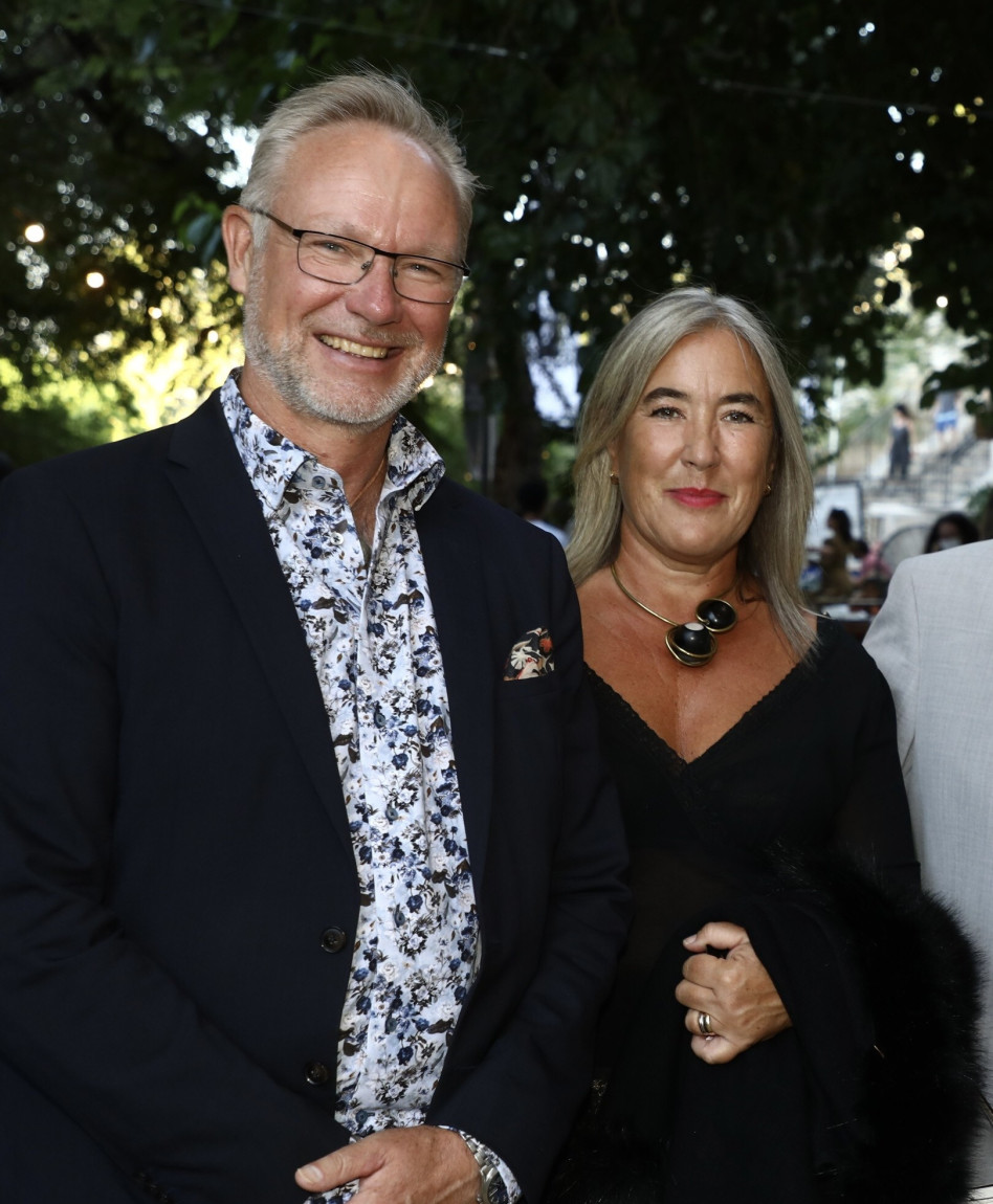  מדלין ויוליוס לייסטורם (צילום: סיון פרג')