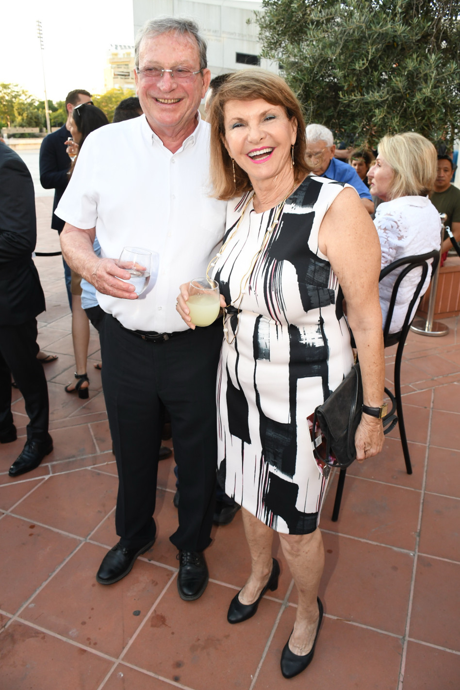 רותי ליבנה ויהודה זיסאפל (צילום: אביב חופי)