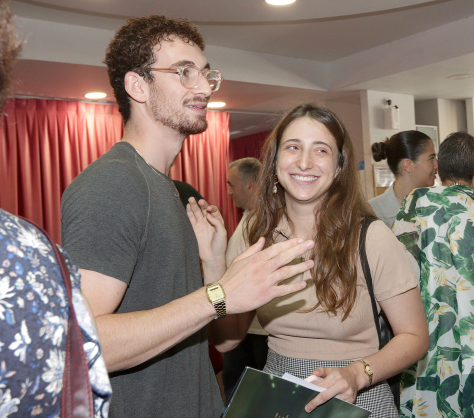 אלונה סער, יותם ג'ונתן רבינו (צילום: ענת מוסברג)