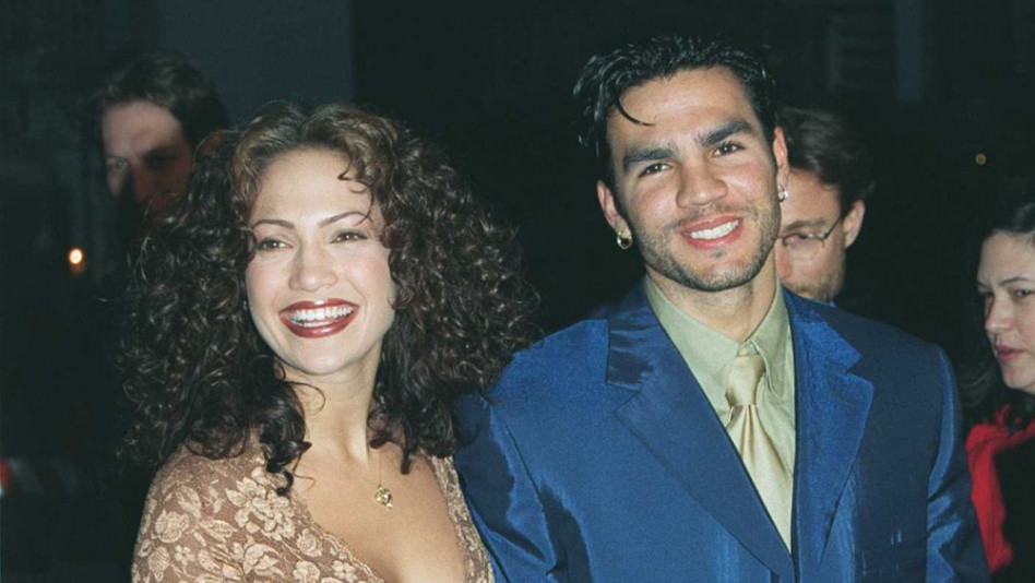 ג'ניפר לופז ואוג'ני נואה (צילום: Albert Ortega/Getty Images)