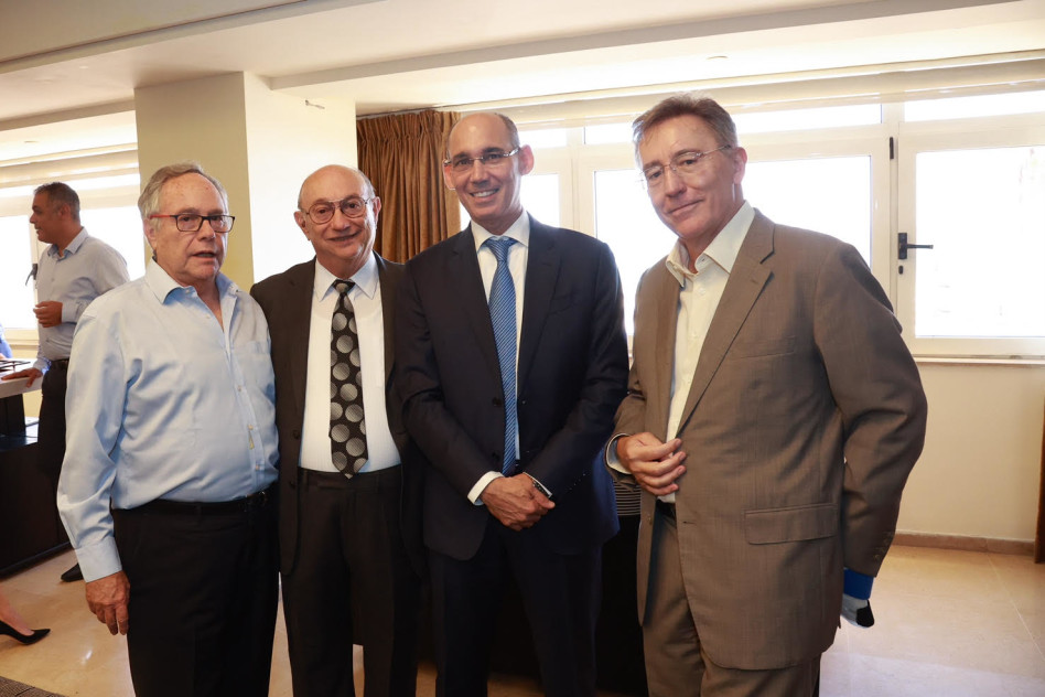 אורס בוכר, אמיר ירון, גדעון המבורגר ויאיר המבורגר (צילום: דרור איתן)