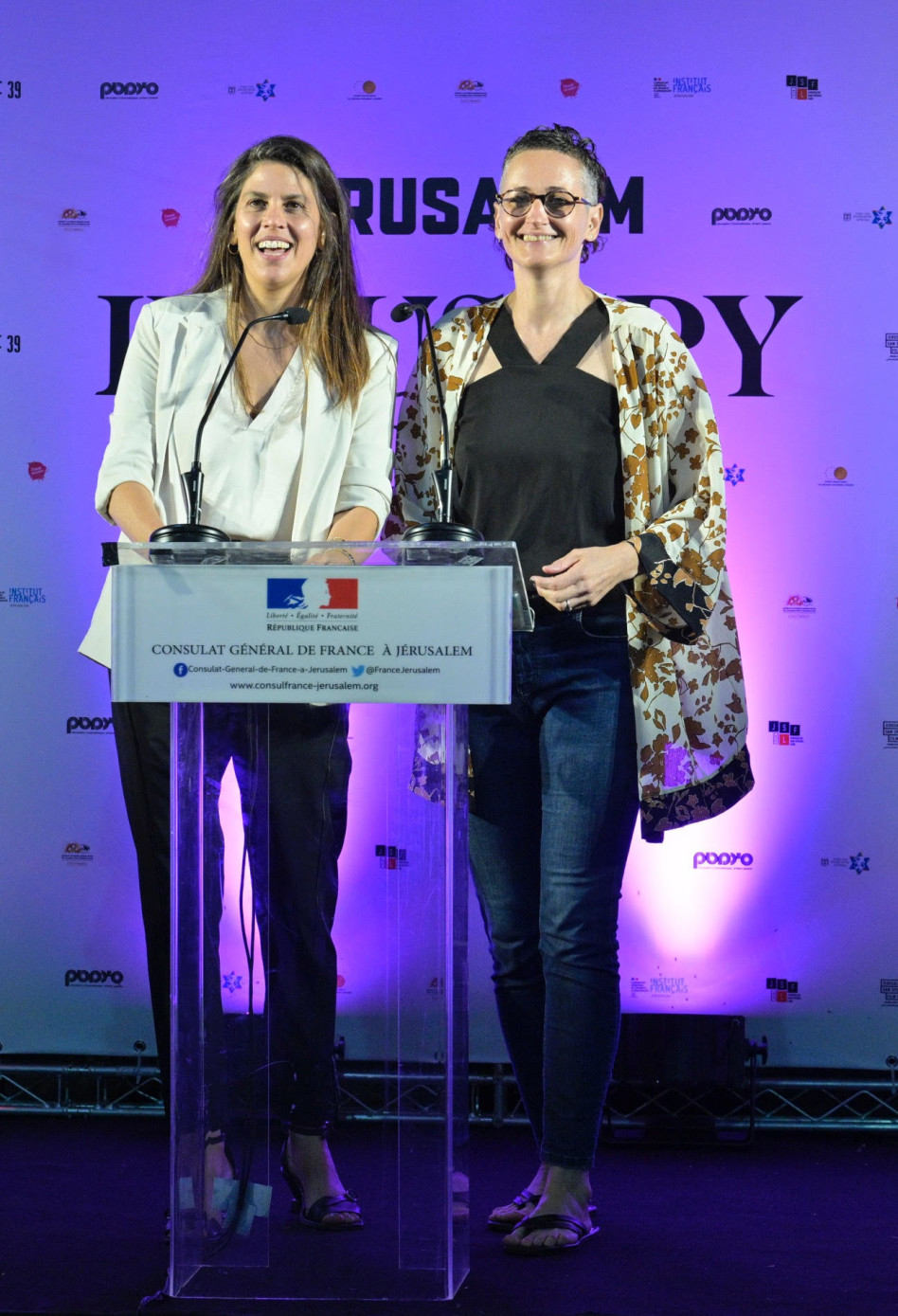 אורית זמיר ודנה בלנקשטיין (צילום: יוסי צבקר)