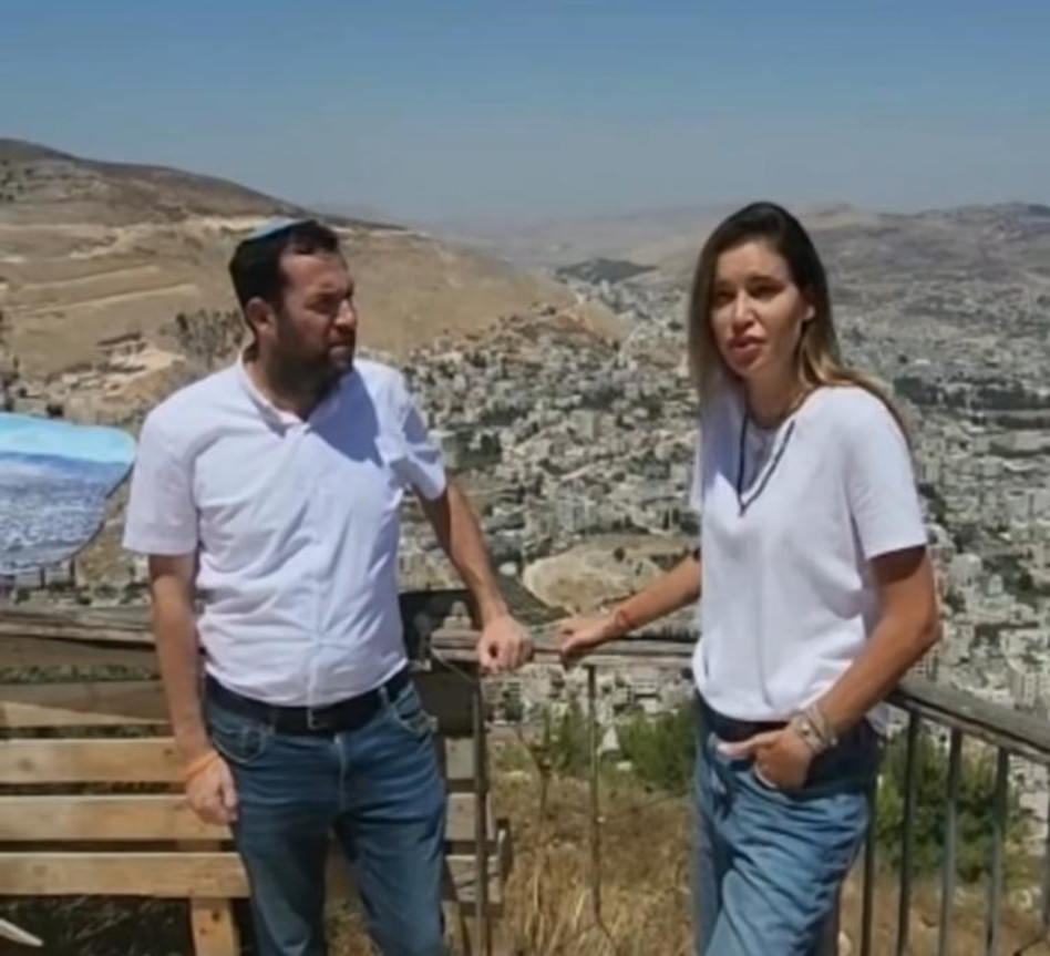 נטלי דדון בביקור בקבר יוסף (צילום: צילום מסך אינסטגרם)