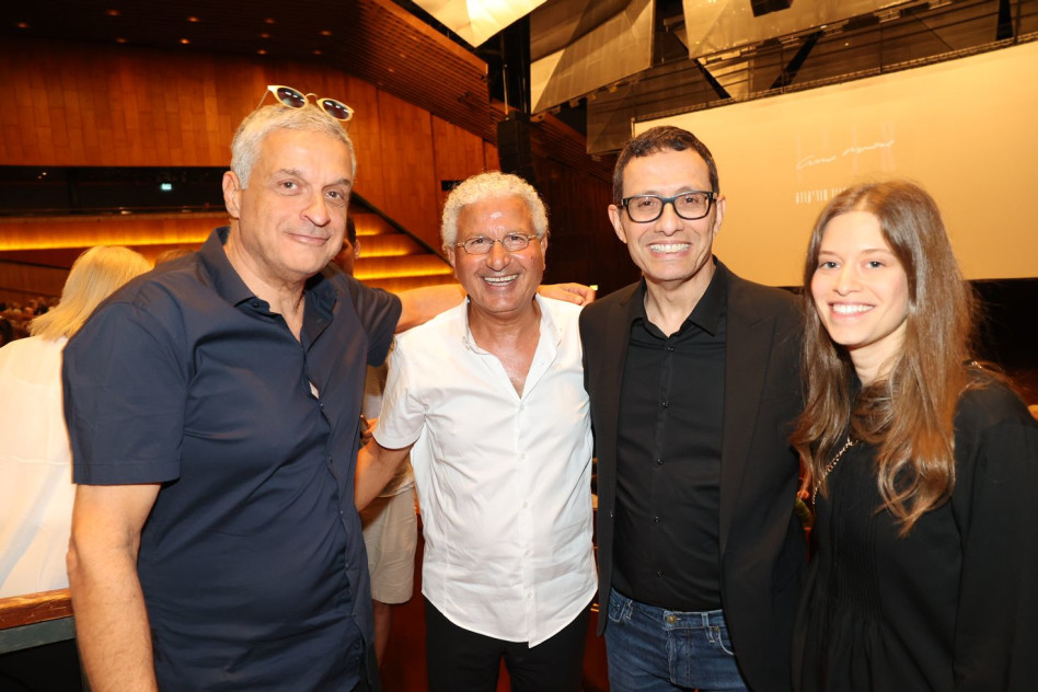 אלכס שוולי, ארז טל, משה אדרי ובני שוולי (צילום: רפי דלויה)