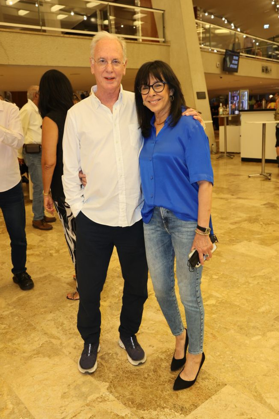 גלי עטרי ויורם ירזין (צילום: רפי דלויה)