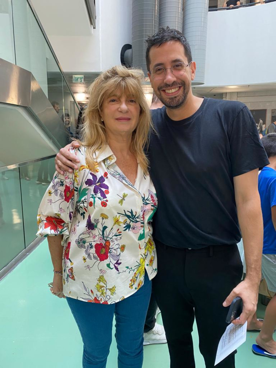 גלעד קמחי ומיכל פורר (צילום: שירלי ברנדס)