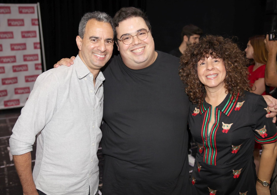 מיכל רכבי, אוראל צברי ואודי גוטשלק (צילום: אור גפן)