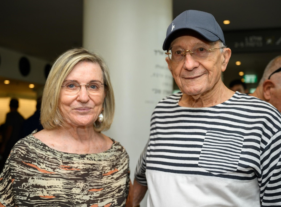 סמי וטובה סגול (צילום: משה צ'יטיאת)