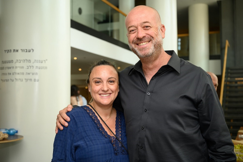  רויטל ואבי גרובר (צילום: משה צ'יטיאת)