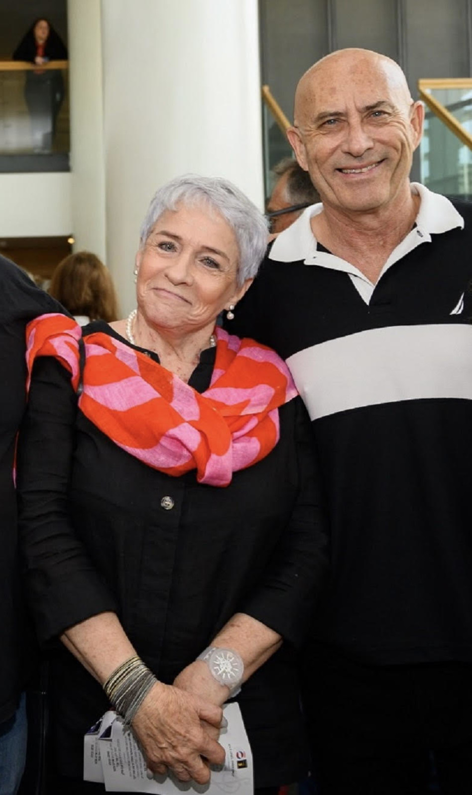 משה סיני ויעל חולדאי (צילום: משה צ'יטיאת)