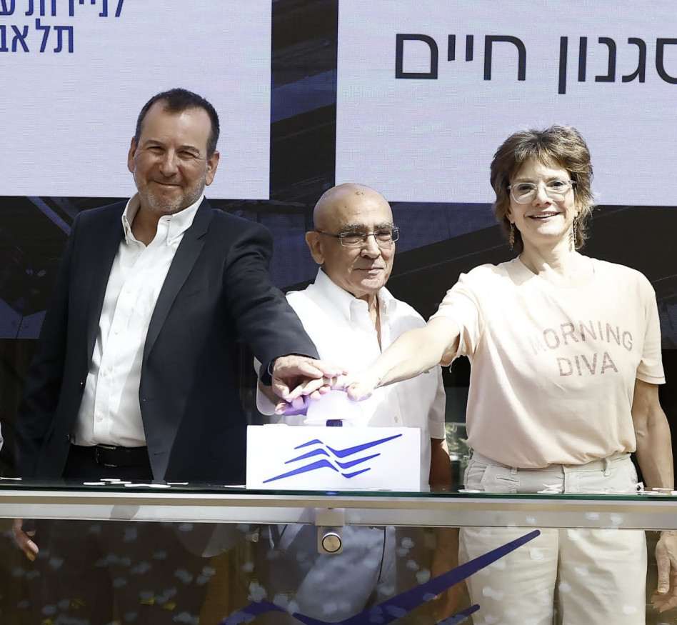 יוני גולדשטיין קרסו, יואל קרסו ודן פרנס (צילום: קובי וולף)