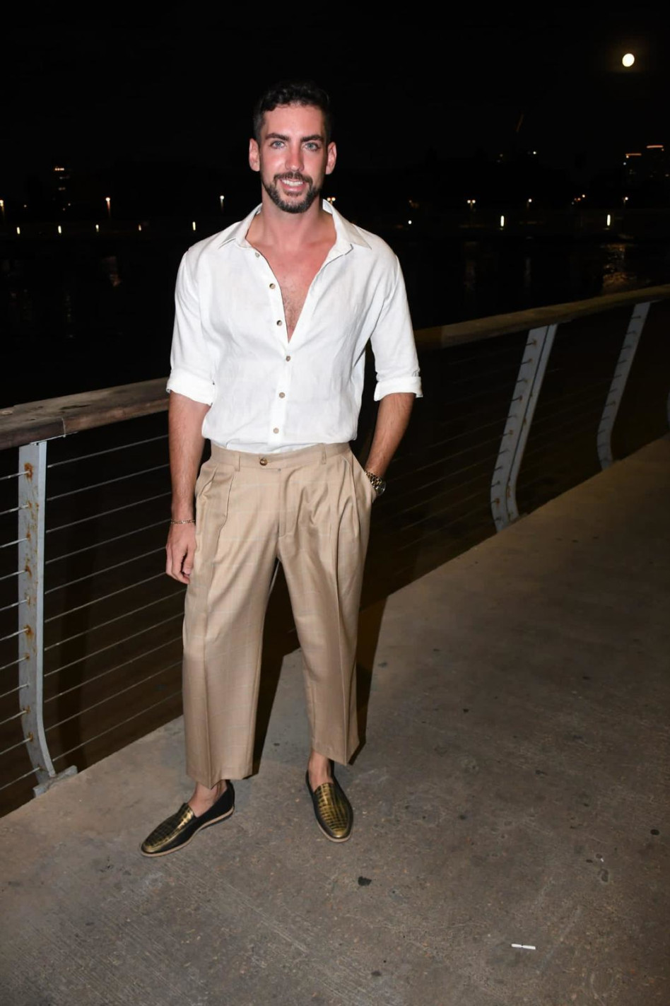 מתן וייס בחתונה של קטיה וליאור (צילום: אביב חופי)