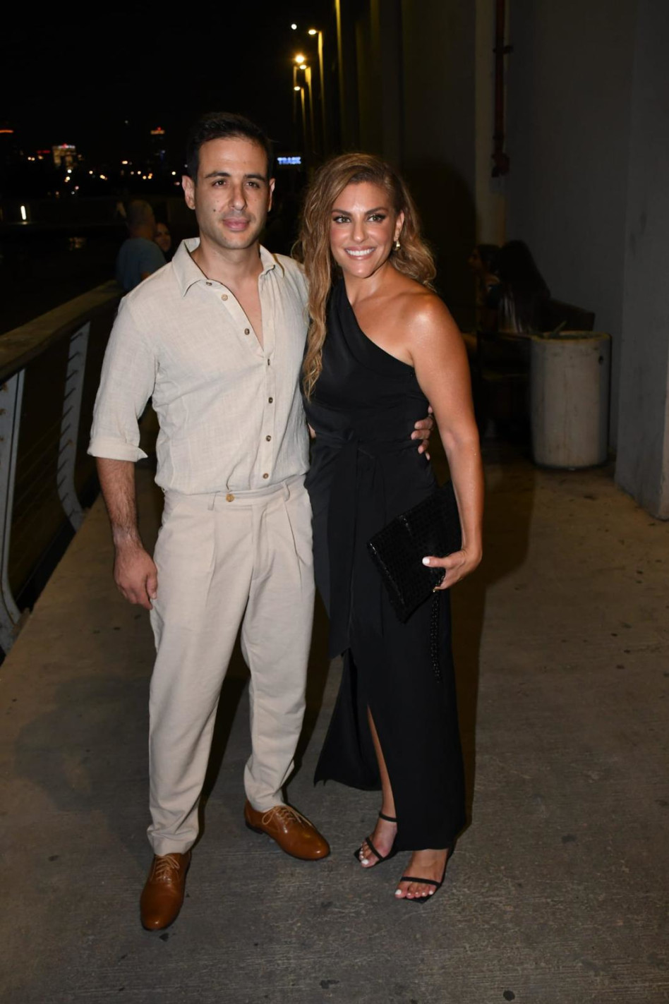 עידית אליהו ורפאל עמר בחתונה של קטיה וליאור (צילום: אביב חופי)