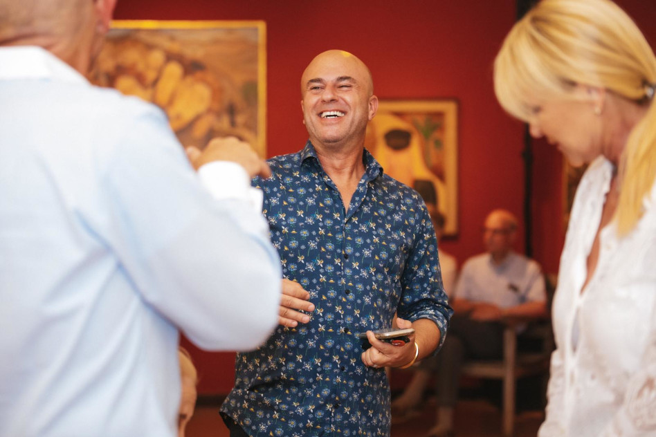 המסעדן איציק חנגל (צילום: הגר בדר)