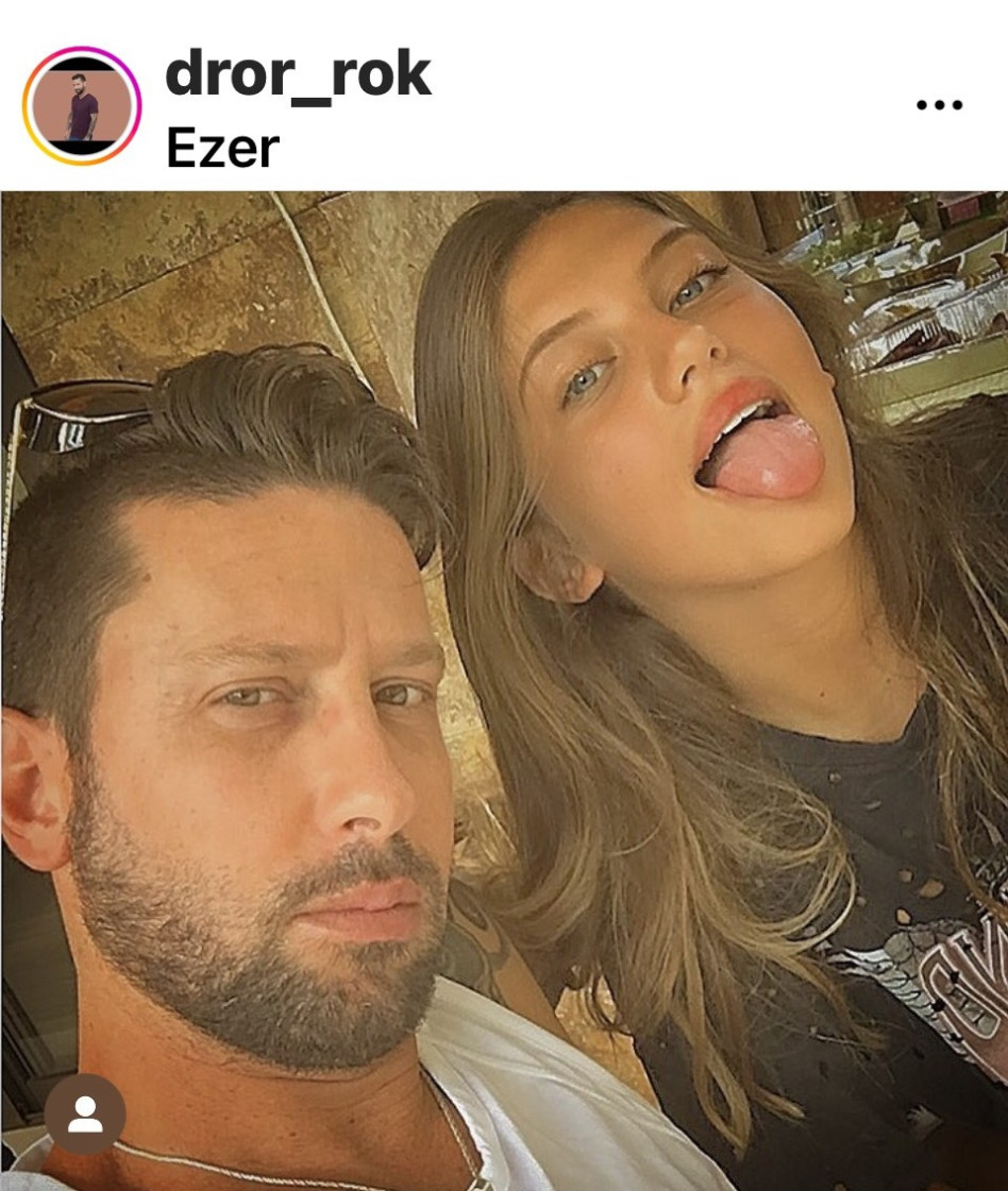 דרור רוקנשטיין ובתו עד (צילום: צילום מסך אינסטגרם)