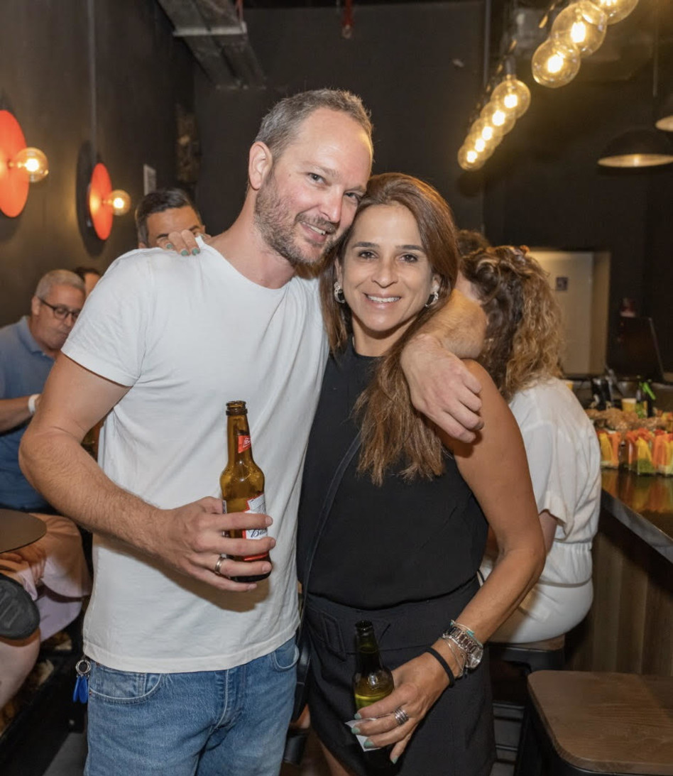 גיא גורדון ומירב בן ארי (צילום: דודי פרץ)