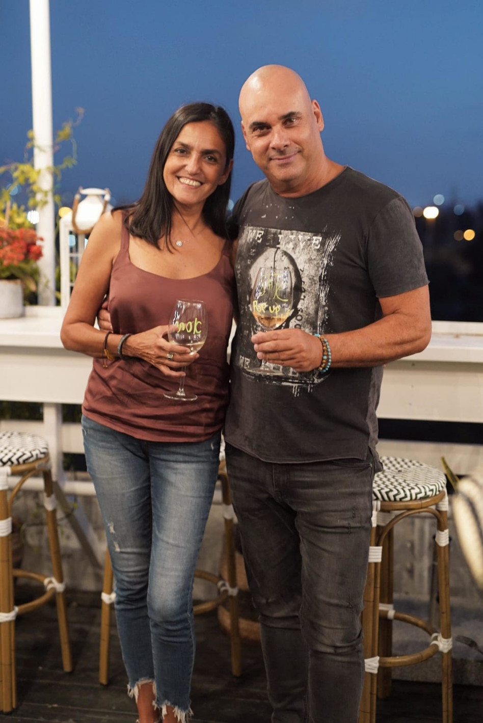 אייל נאור ואסתי הרשקוביץ  (צילום: נטי לוי)