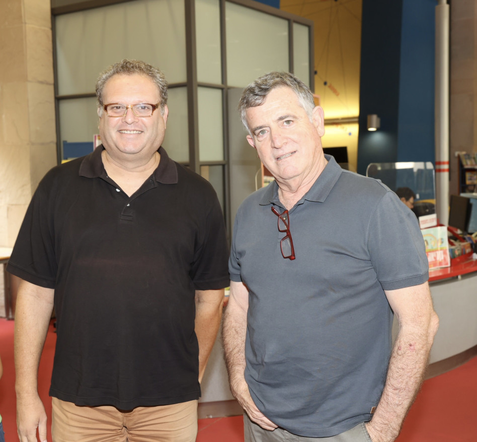 רביב ברוקמאייר ואלון רוזנבלום (צילום: רפי דלויה)