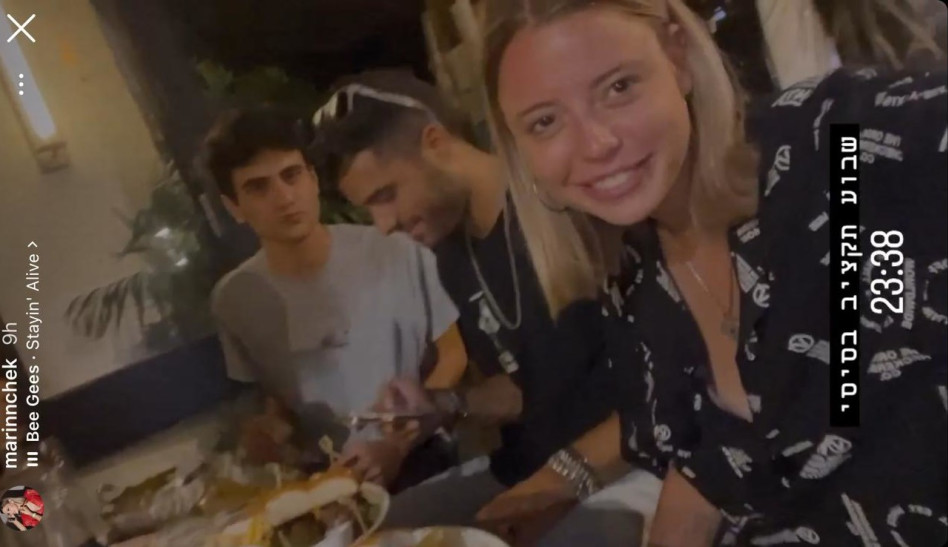 מרינה קוזנצובה, אליאב טעטי, אופק לוי (צילום: צילום מסך אינסטגרם)