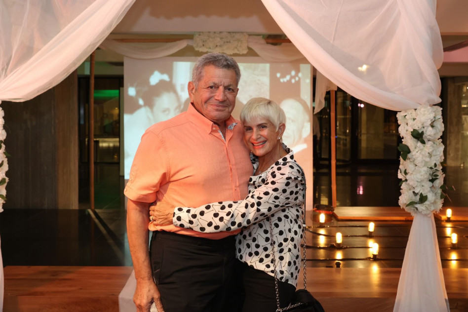 גד ואתי פרופר (צילום: איציק בירן)