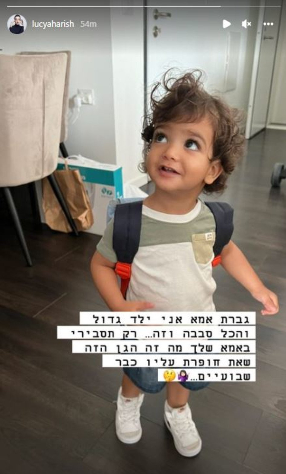 לוסי אהריש (צילום: צילום מסך אינסטגרם)