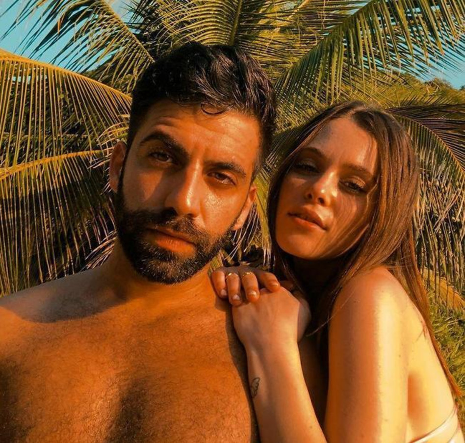 אליעד נחום ונווה אליצדק (צילום: צילום מסך אינסטגרם)