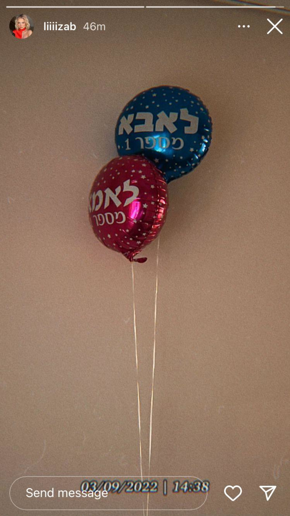 ליזה ביך מכריזה על לידת בנה הבכור (צילום: צילום מסך אינסטגרם)