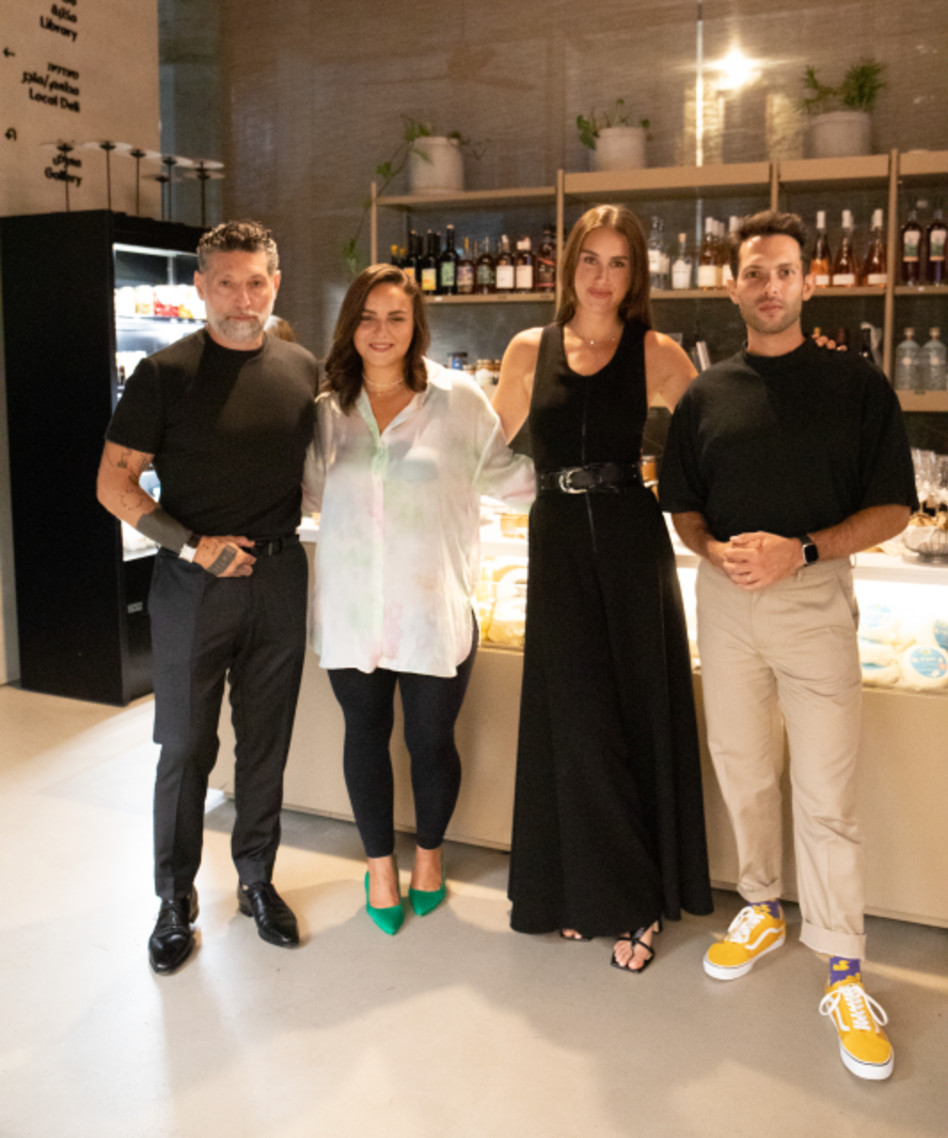 רז רהב, שיראל שמעונוב, נאיפה מולא ואסף גרניט  (צילום: הלל אפרתי)