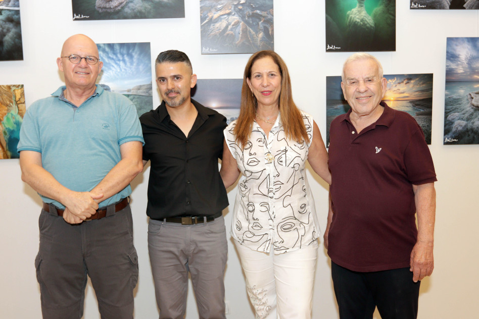 אלי פישר, סיגל בר-און, אסף עמרן ושמעון המאירי  (צילום: ענת מוסברג)