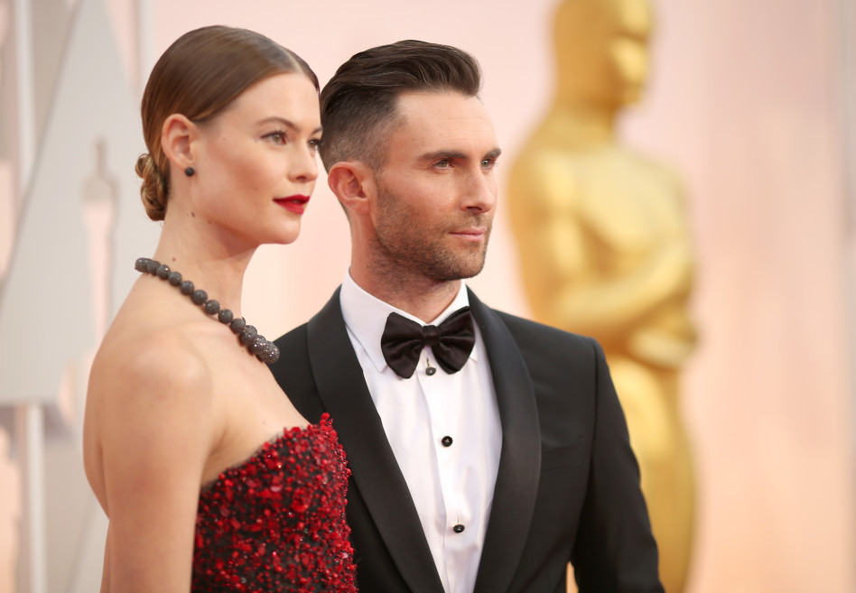 אדם לוין, בהאטי פרינסלו (צילום: christopher polk getty images)